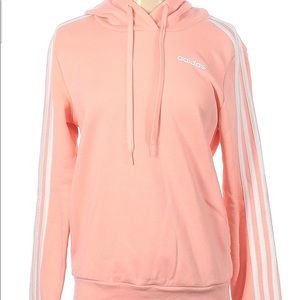 Adidas salmon pink womens hoodie
